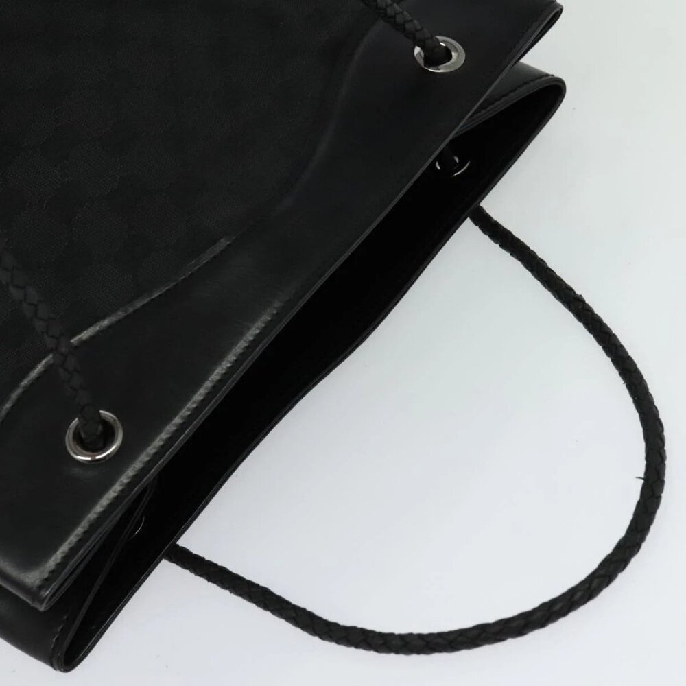 GUCCI GG Canvas Tote Bag Black 109141 Auth - Picture 4 of 16